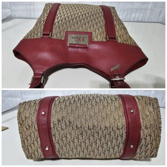 Authentic CHRISTIAN DIOR Street Chic Trotter Monogram Canvas Tote Bag - Picture 6 of 11